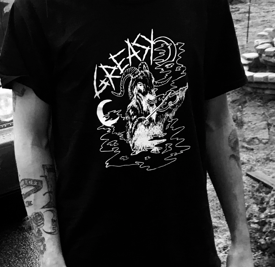 Black phillip t hot sale shirt